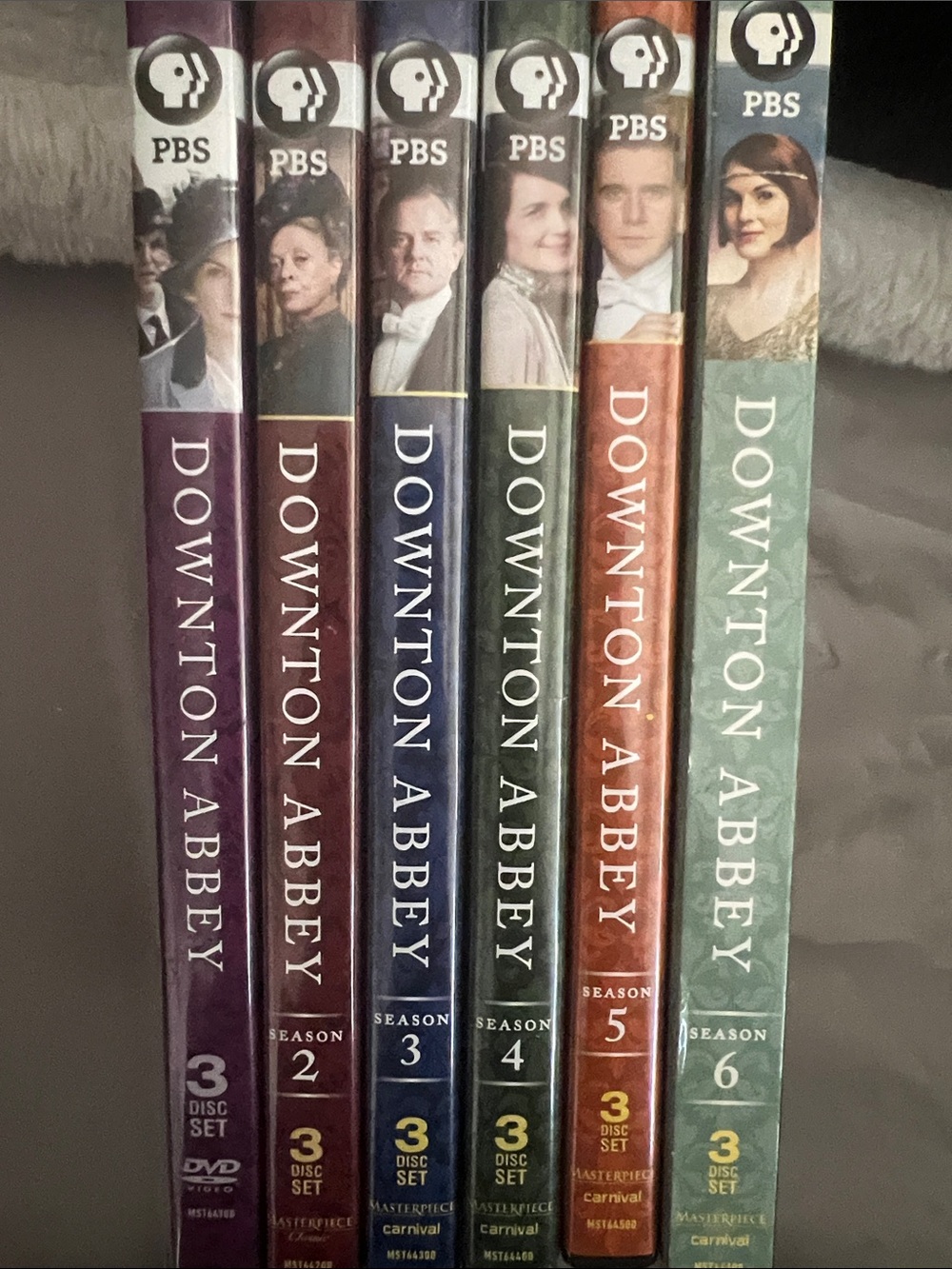 Downton Abbey Complete Series DVD Set Seasons 1-6 PBS Masterpiece Classic UK Ed